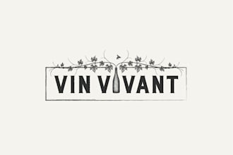 design vintage inspired boutique wine importers logo