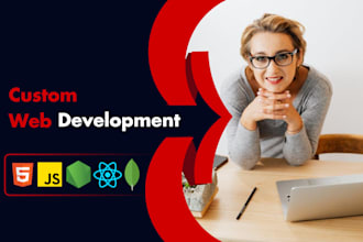 do one page website, landing page, custom website for business and blogs