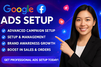 manage and optimize facebook and google ads campaigns for maximum ROI