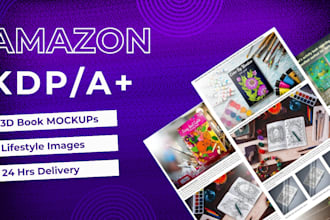 create and upload a plus content for your amazon kdp coloring book