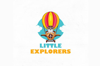 design web shop wooden toys and furniture logo