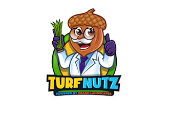 design weed control fertilization maintenance services logo