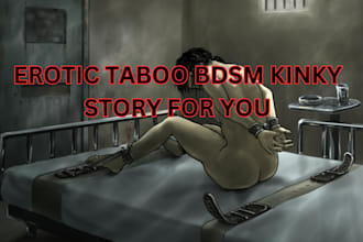 write dark erotica, smut, kinky, bdsm, taboo story gay lesbian story
