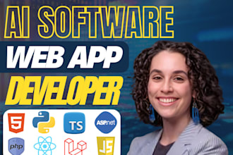 develop custom ai software, full stack web apps, and PHP laravel websites