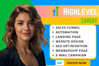 gohighlevel landing page gohighlevel website gohighlevel sales funnel a2p expert