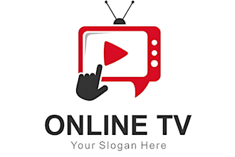 create retro,80s,90s, tv, intro of your text, logo