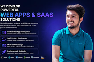 develop custom web applications and saas solutions