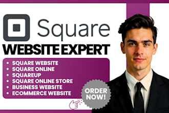square website design business square online store squareup