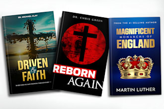 create premium book cover kindle cover or ebook cover design for your company