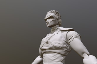do 3d articulated model, flexi model, toys, articulated figure for 3d printing