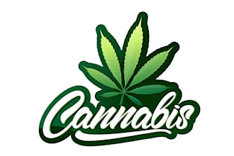 cannabis kush weed mascot logo for you