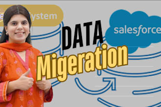 do migration from CRM to salesforce, vice versa