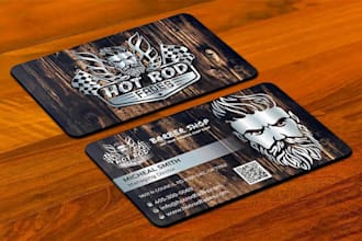 create digital vip luxury business card design