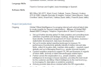 translate your current CV into english or german or arabic