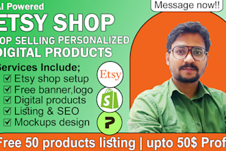 design etsy digital products, etsy shop setup, etsy digital products SEO listing