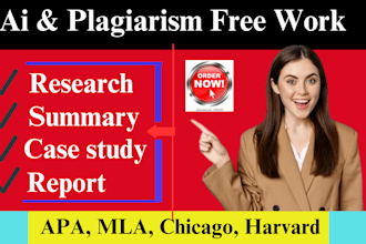 case study analysis, report, apa paper, research and summary writing