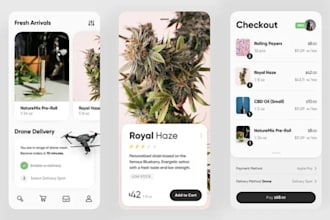 build cannabis delivery app, weed delivery app, marijuana app, delivery website