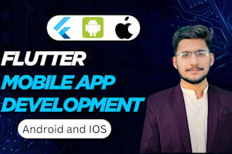 do flutter mobile app development, android, ios developer