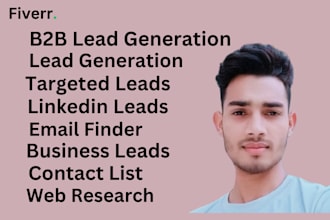 do b2b lead generation, email finder and linkedin leads