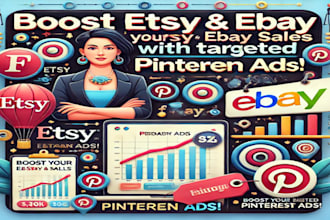 boost etsy, ebay sales with targeted pinterest ads and promotions