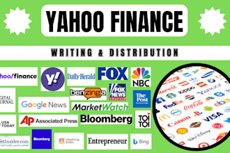 write yahoo press release and press release distribution to yahoo finance