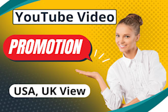 shoutout youtube channel to 900k usa audience to grow organic usa subscribers
