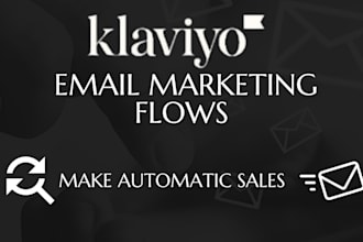set up email marketing flows for your ecommerce brand