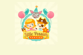 design childcare daycare education school  children kids logo