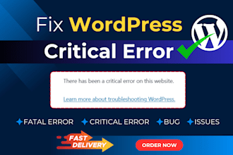 fix wordpress critical errors for elementor and woocommerce