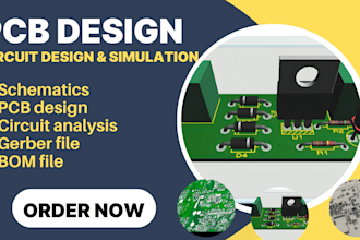 do pcb design pcb layout schematic design circuit design robotic engineer audino