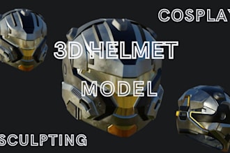 custom 3d mask 3d helmet cosplay, 3d model mask, helmet for cosplay,stl