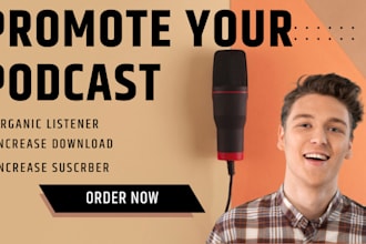 boost your podcast with expert spotify apple promotion for more listeners