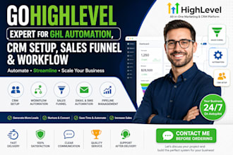 gohighlevel expert ghl funnel fix webflow automation crm setup ghl website