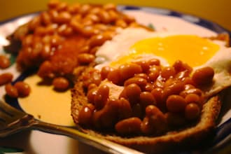 cook beans elepo rederede with agege bread