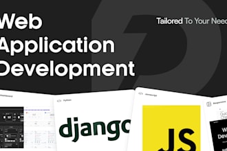 develop django sql node typescript aws dashboard