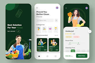 develop handyman app, on demand service provider app, home service cleaning app