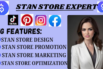 setup stan store stan, store promotion, stan store marketing to increase sales