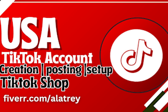create USA instagram, USA tik tok account, usa tiktok account