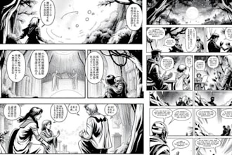 create storyboard design storyboard illustration storyboard frame comics book