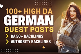 provide high authority white hat dofollow seo german guest post backlinks