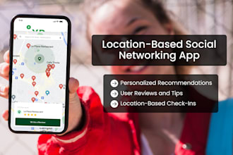 develop a local places discovery app like foursquare, google maps, tripadvisor