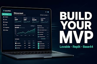 build your mvp with lovable, replit, or base44 vibe coding