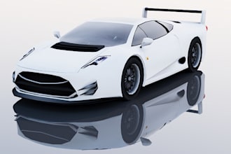 revamp 3d automotive design,3d racing car, assesto corsa,3d sport car, moc lego
