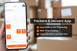 develop a custom packers and movers app like urbanclap, lalamove and goget