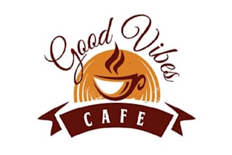 design iconic motivation coffee shop logo