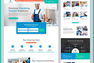 build hvac plumbing electrician handyman website