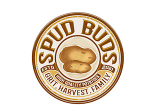 design wonderful grit harvest family farm logo