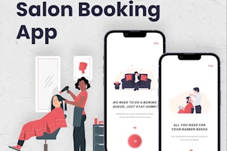 create a stylish salon app to elevate your salon business