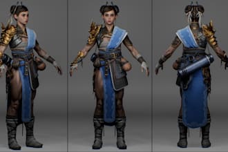 realistic 3d modeler, stylized nsfw model,ue4,5 character, rig unity3d,animate3d