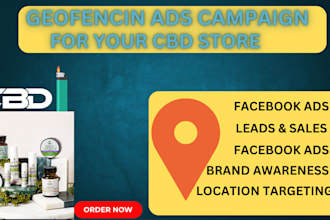 setup converting geofencing ads campaign, geotargeting and audience targeting